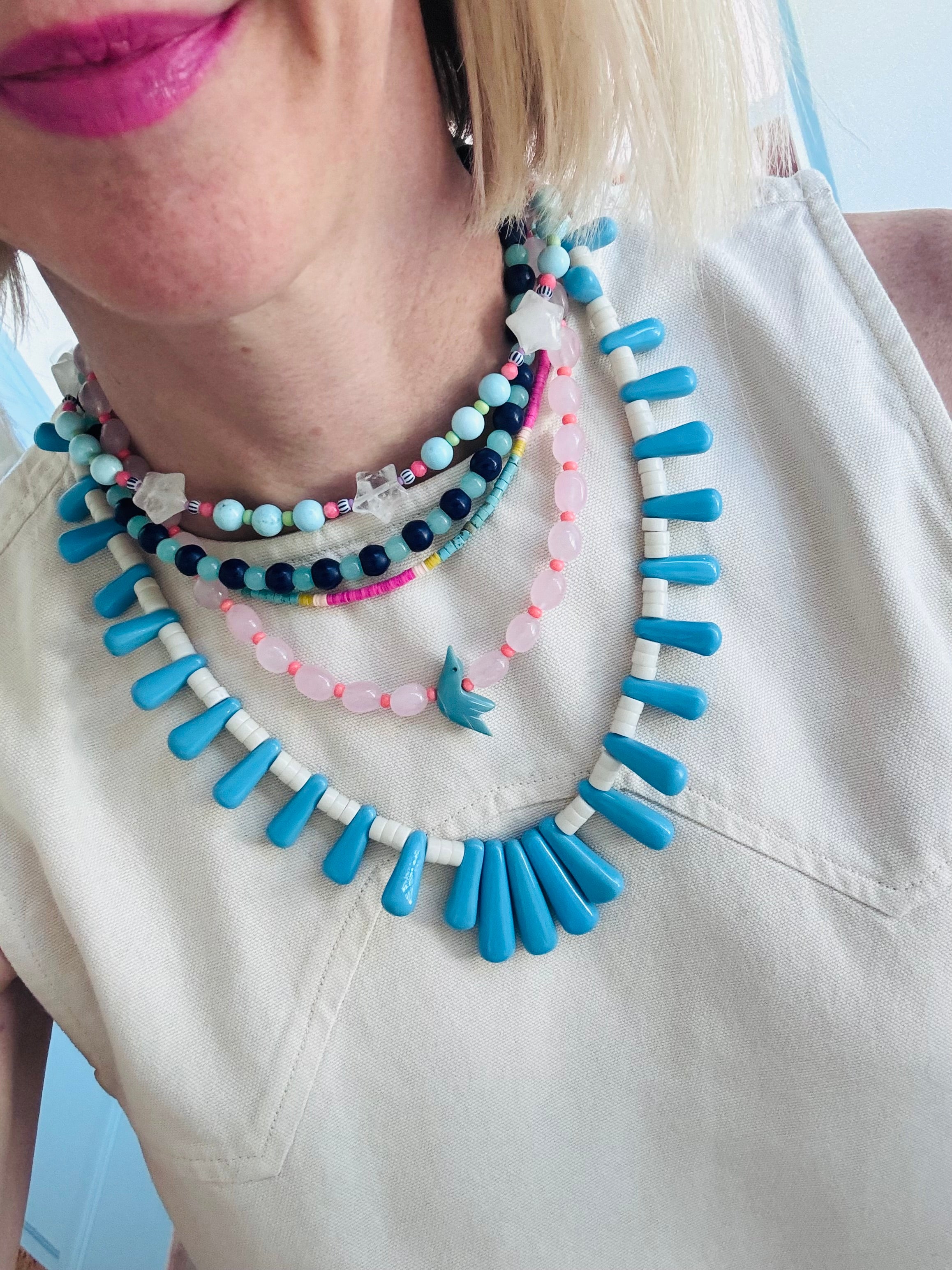 Graduated Turquoise