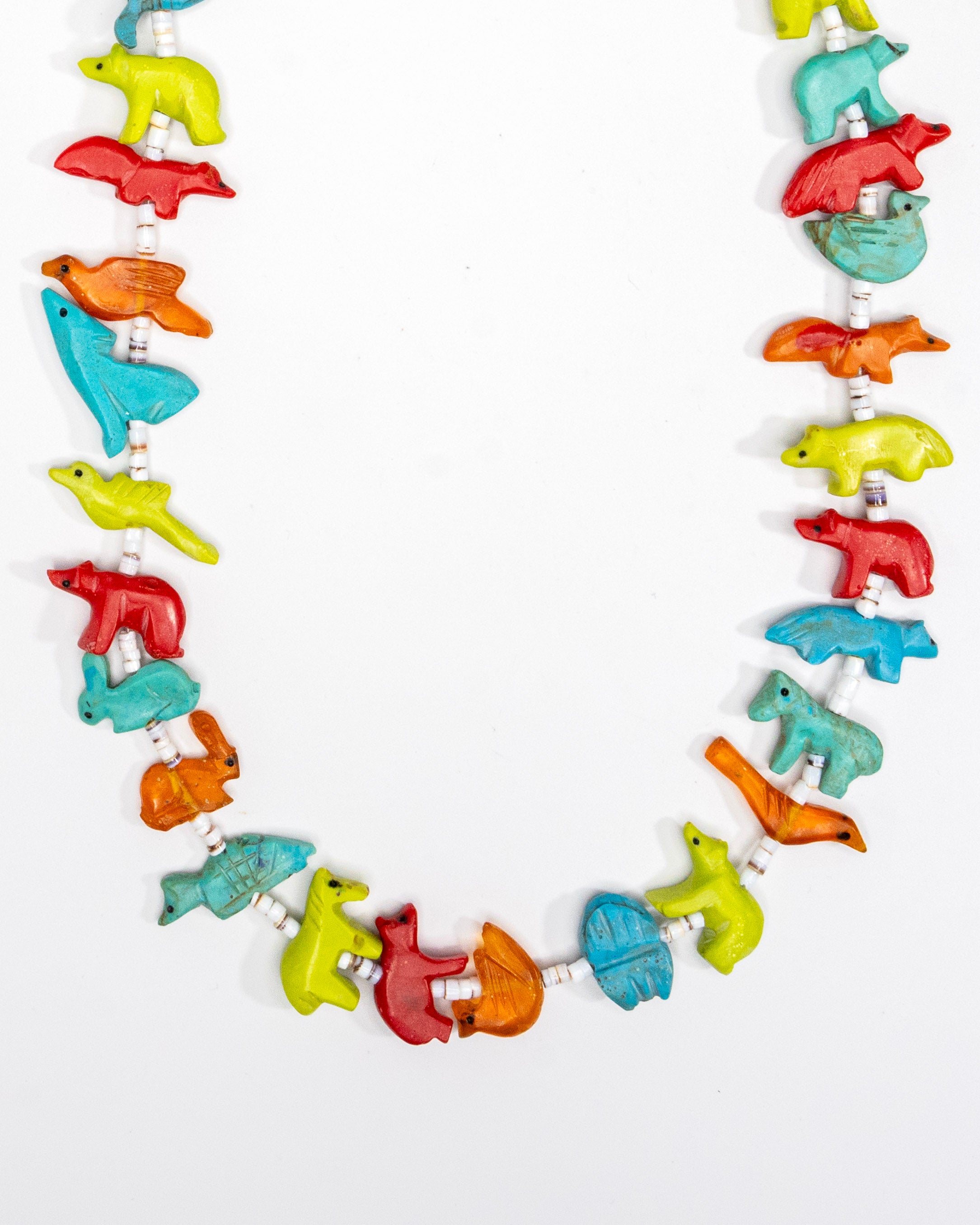 Long Mixed Fetish Necklace