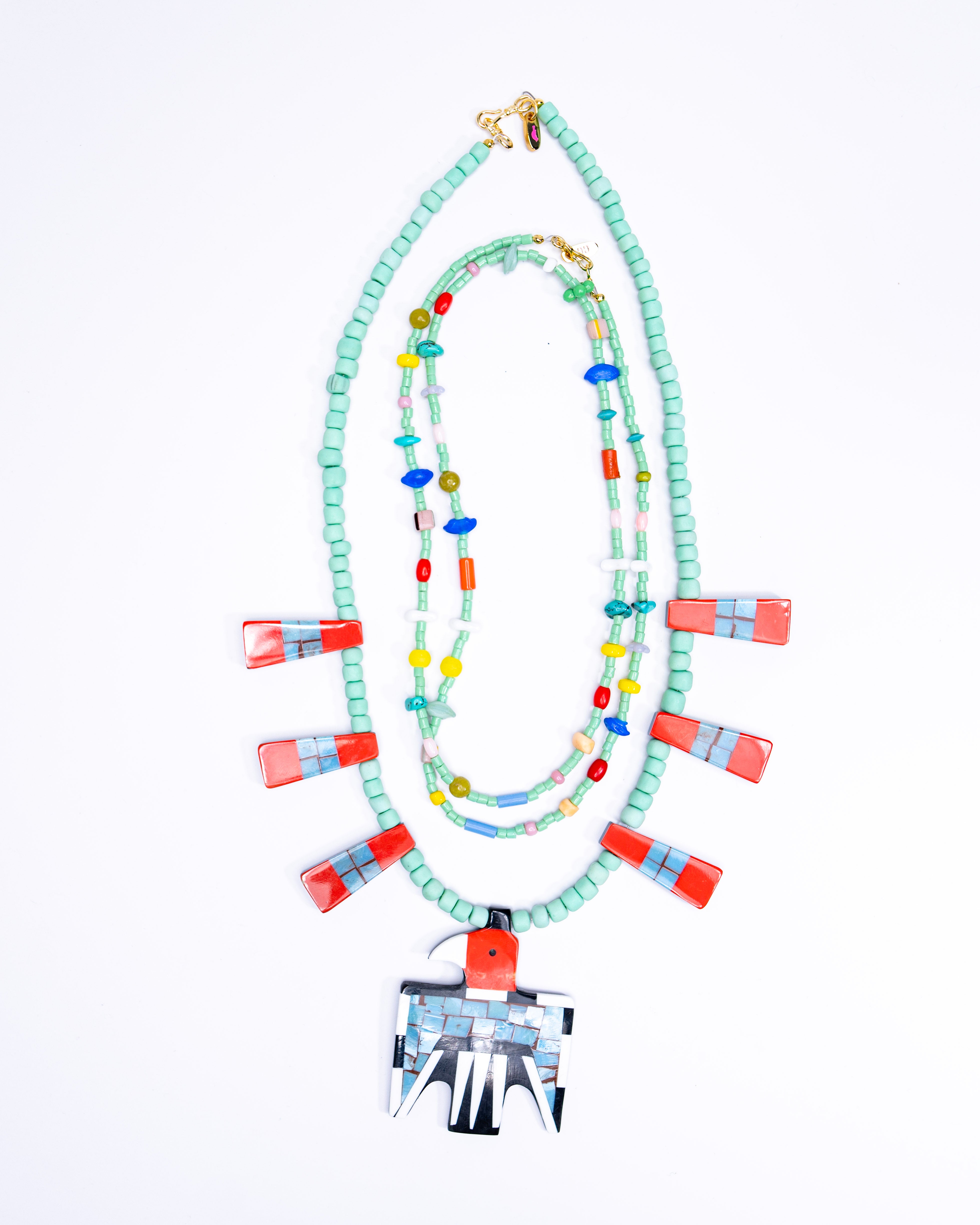 Long African Mint Mixed Media