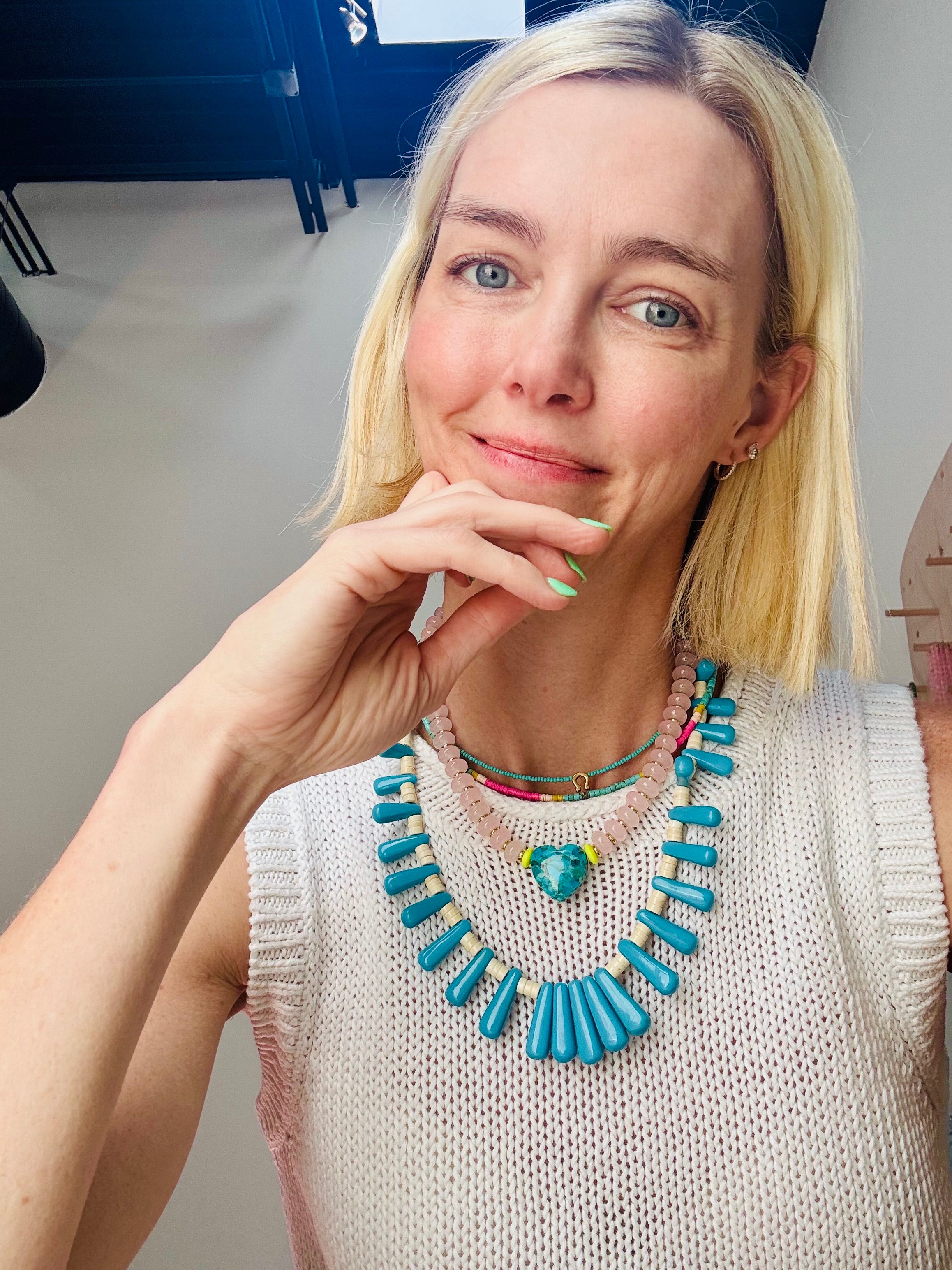 Graduated Turquoise