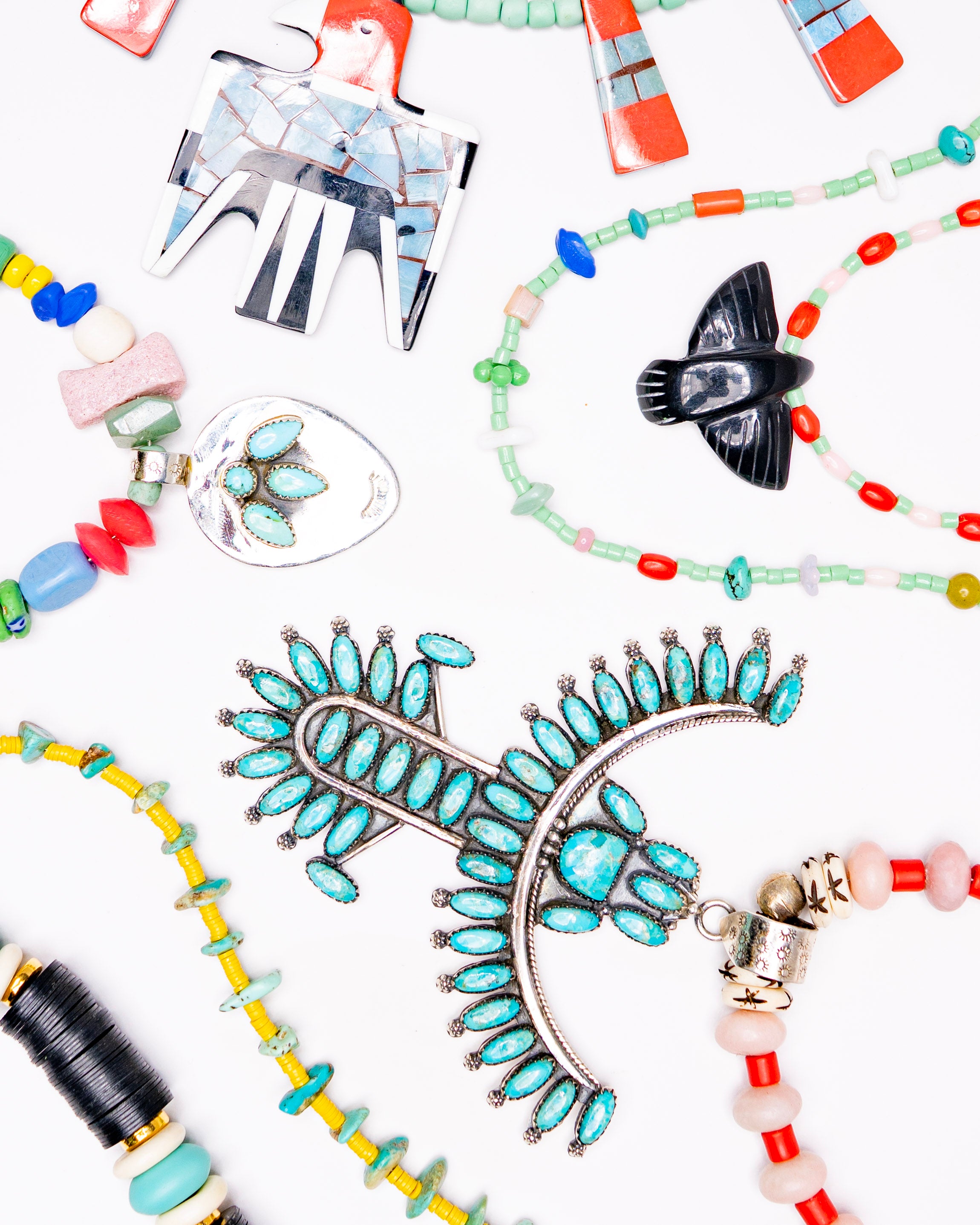 Sterling and Turquoise Firebird