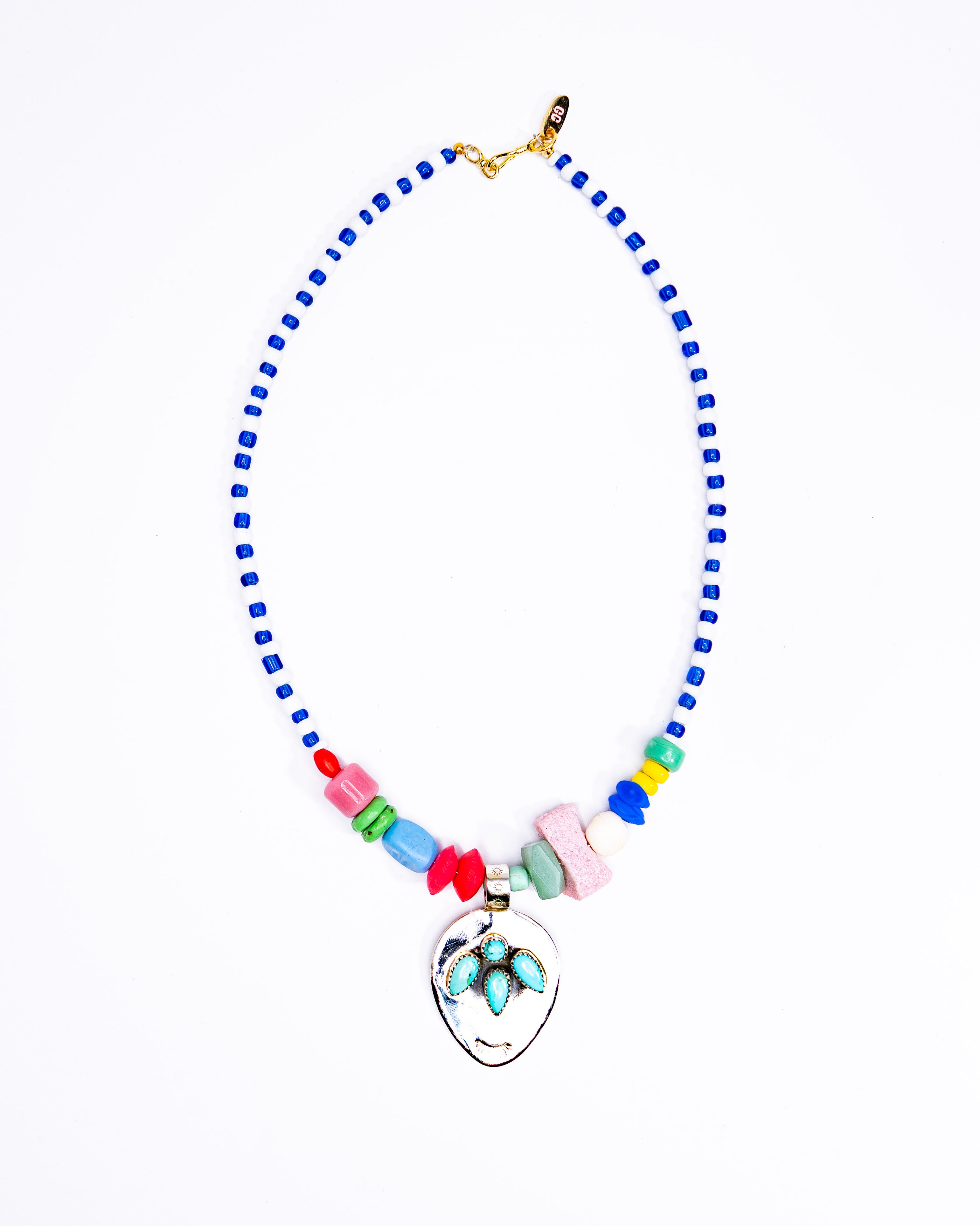 Sterling and Turquoise Drop