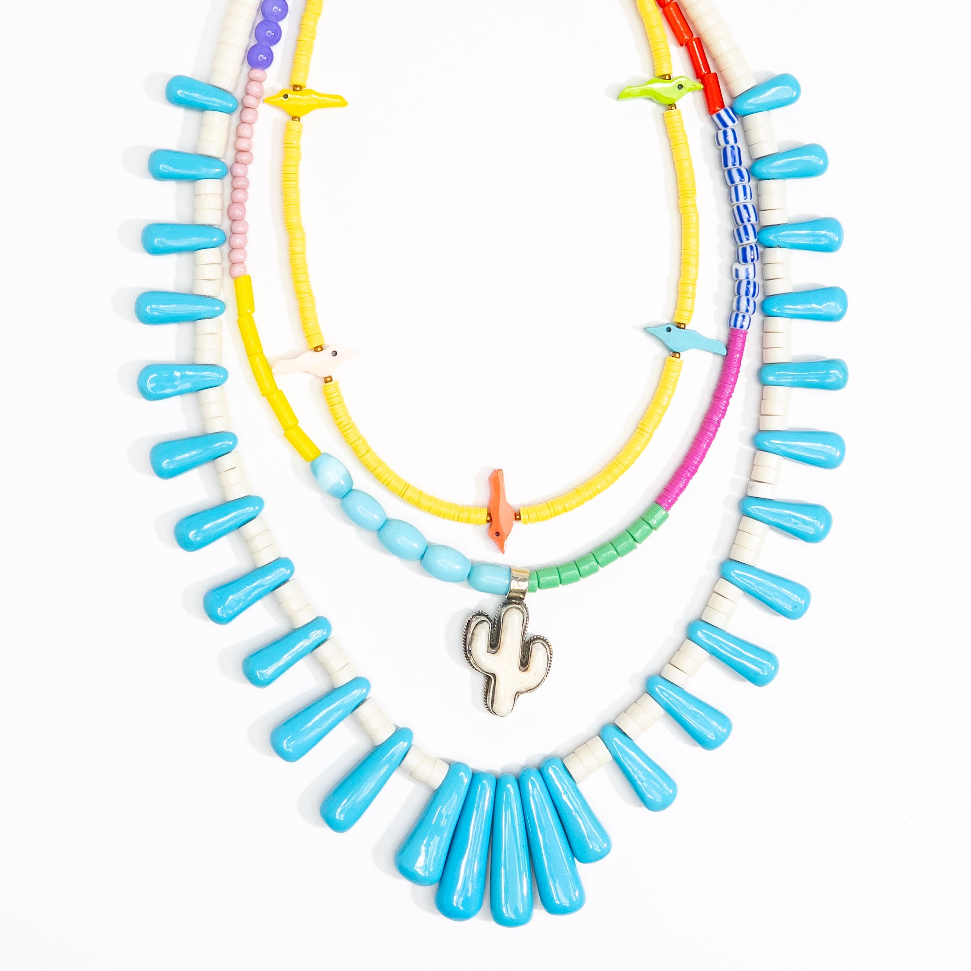 Graduated Turquoise