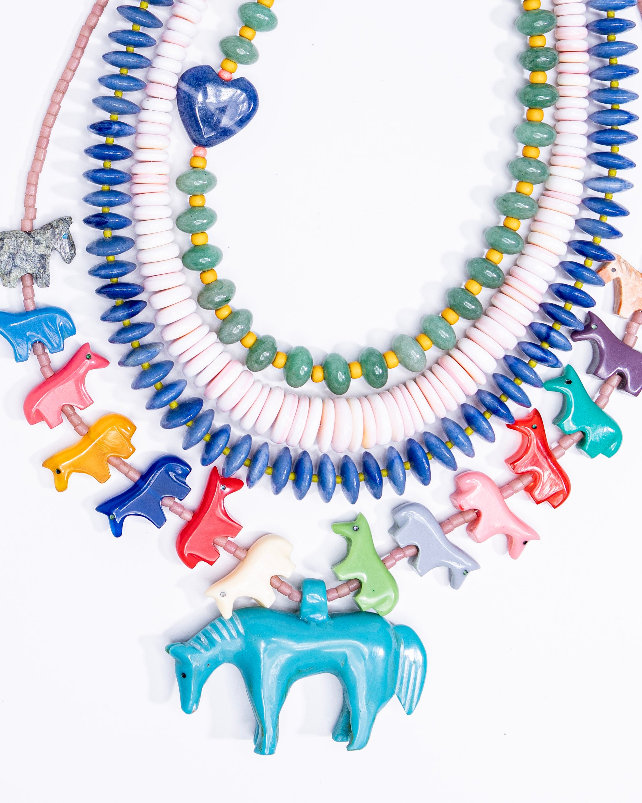 Fetish Horse Necklace