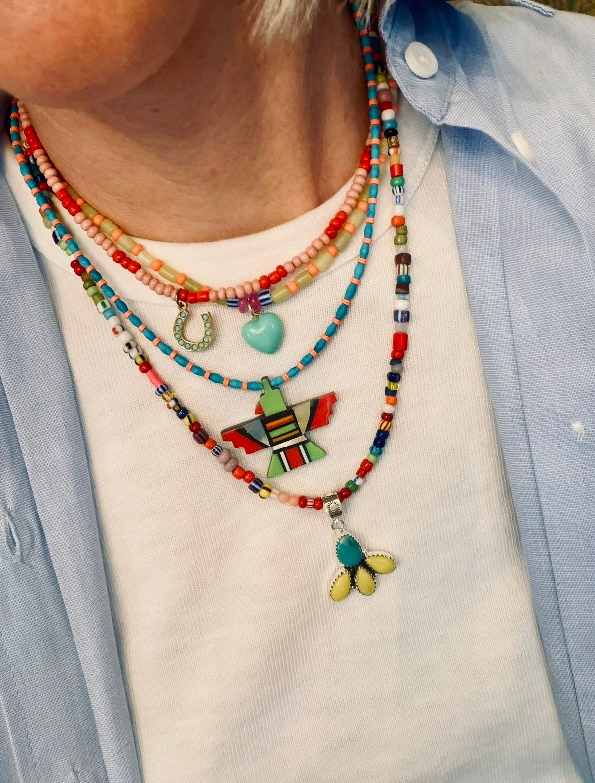 Small Thunderbird Inlay