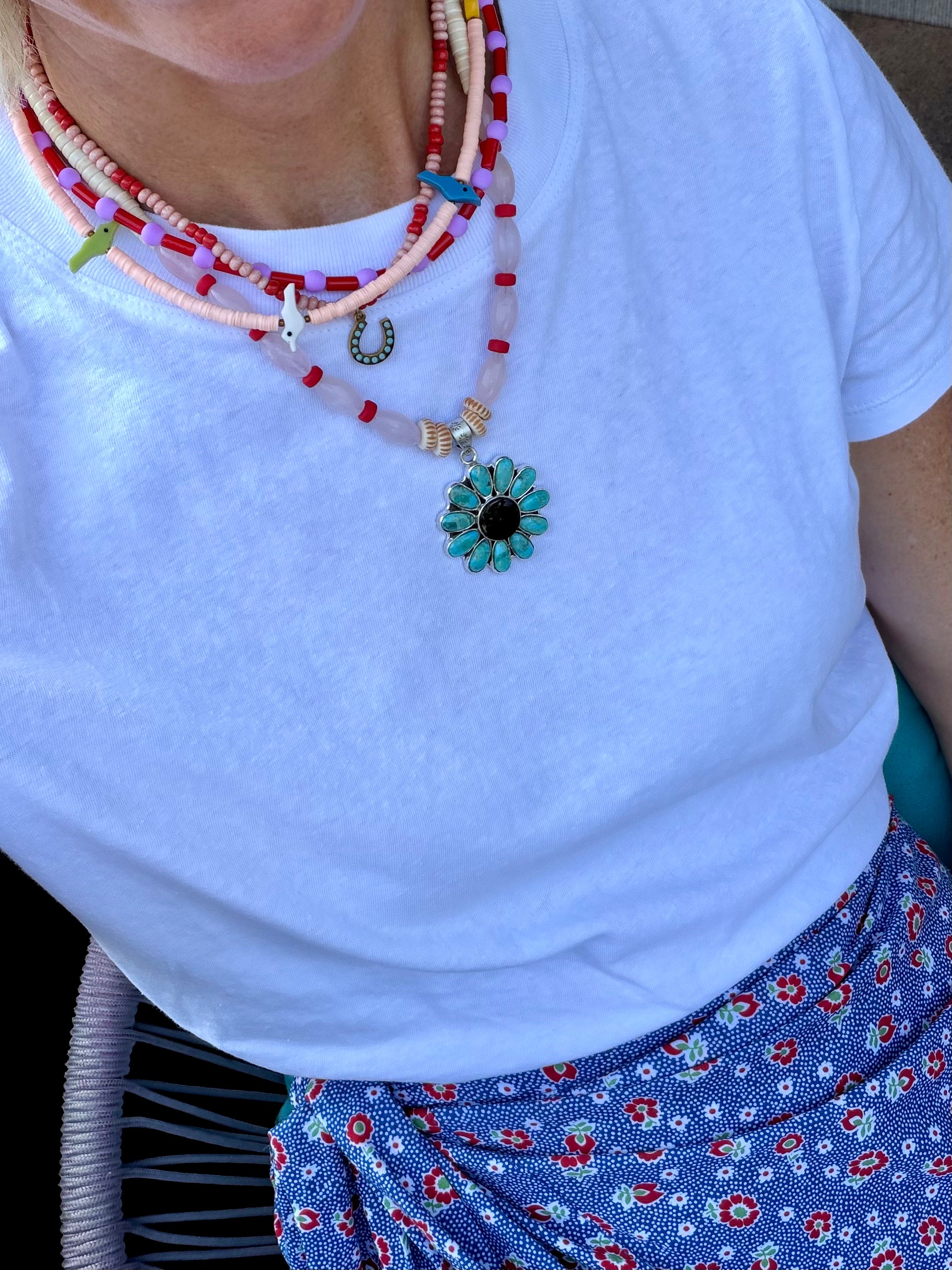 Turquoise Flower