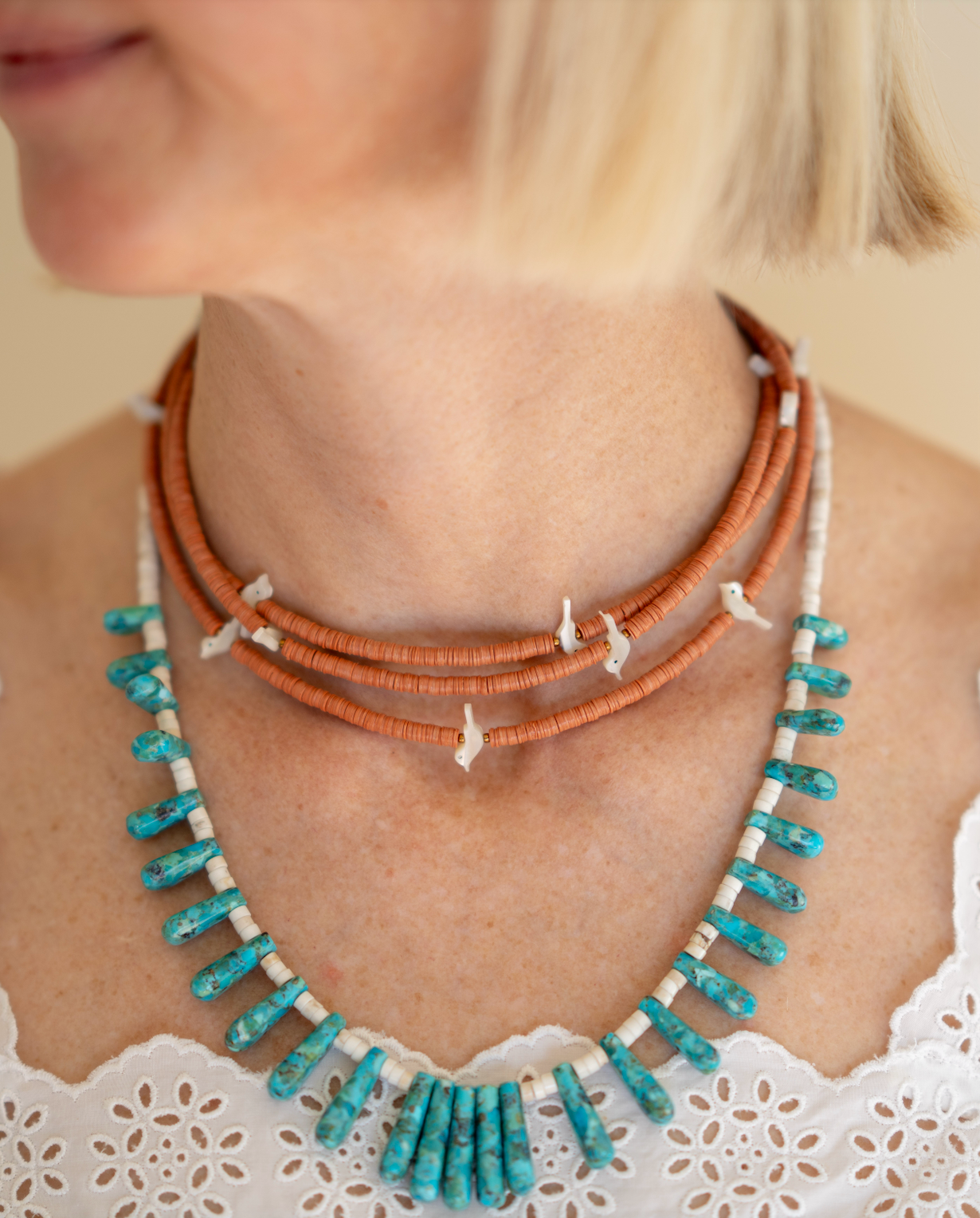 Graduated Turquoise