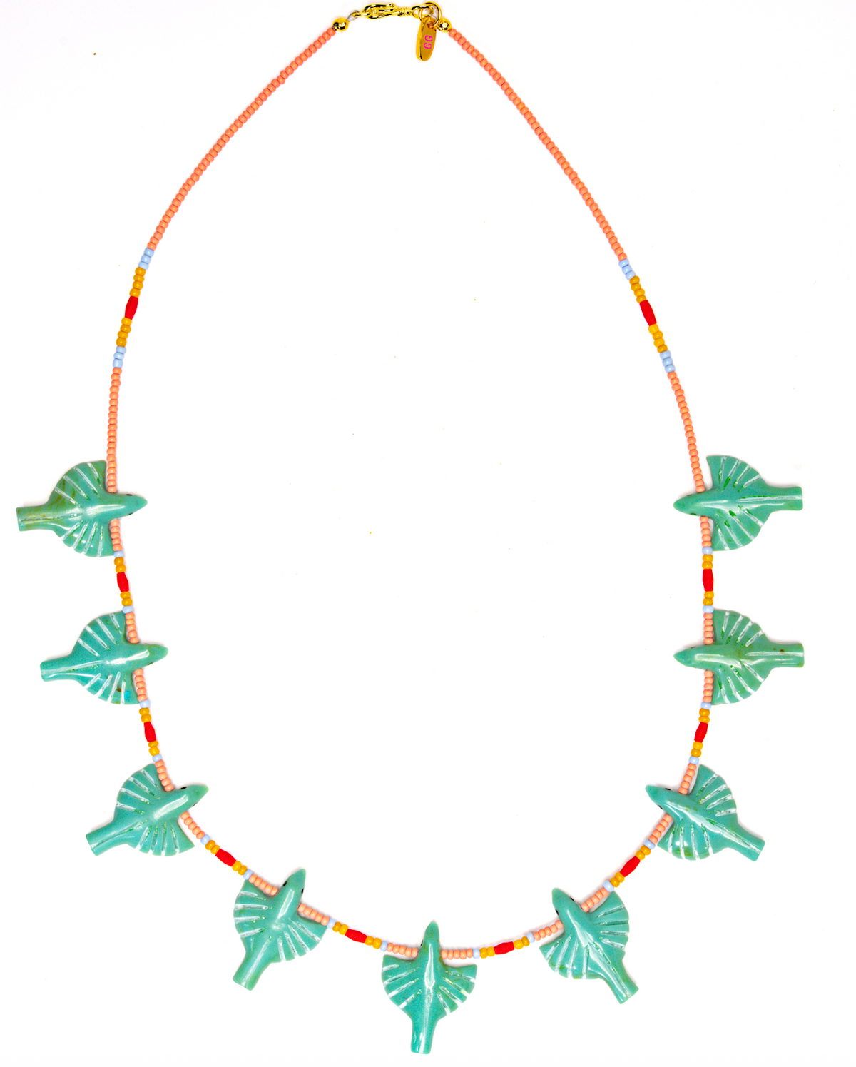 Turquoise multi bird